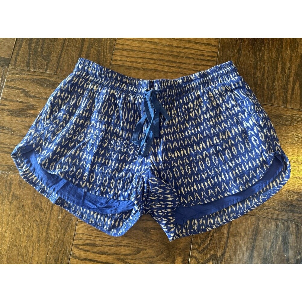 Soft By Joie Size XS Women’s Shorts Blue White Ikat